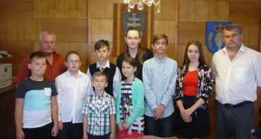 Ocenenie žiakov ZŠ s MŠ Bežovce starostom obce