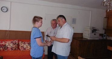 Ocenenie žiakov ZŠ s MŠ Bežovce starostom obce