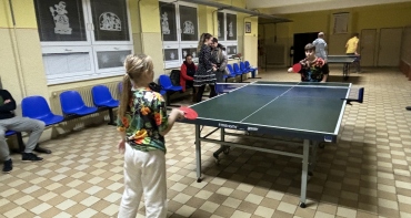 Turnaj v stolnom tenise dňa 25.12.2023 